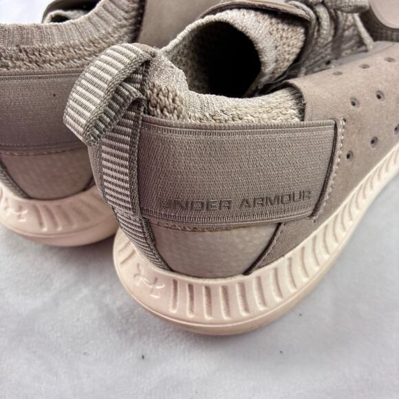 Under Armour Threadborne Shift Running Sneaker Women's 7 Shoes Heather Grey Tan - Picture 4 of 10